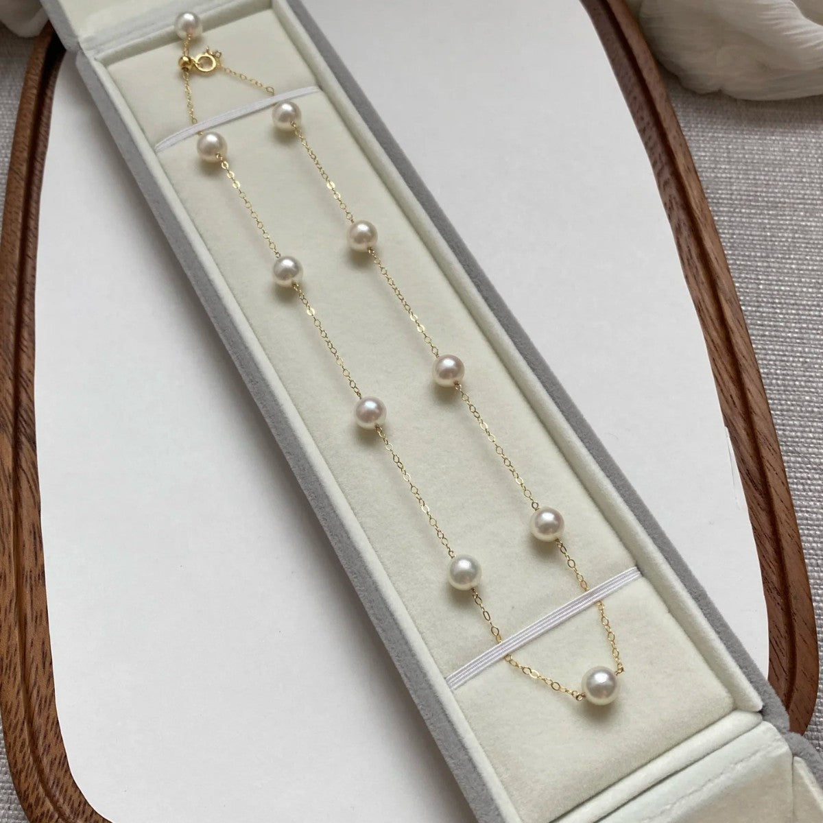 Shell Core Pearl Necklace, Starry Sky Couple Matching Jewellery, Dainty Ocean-Inspired Gift for Her