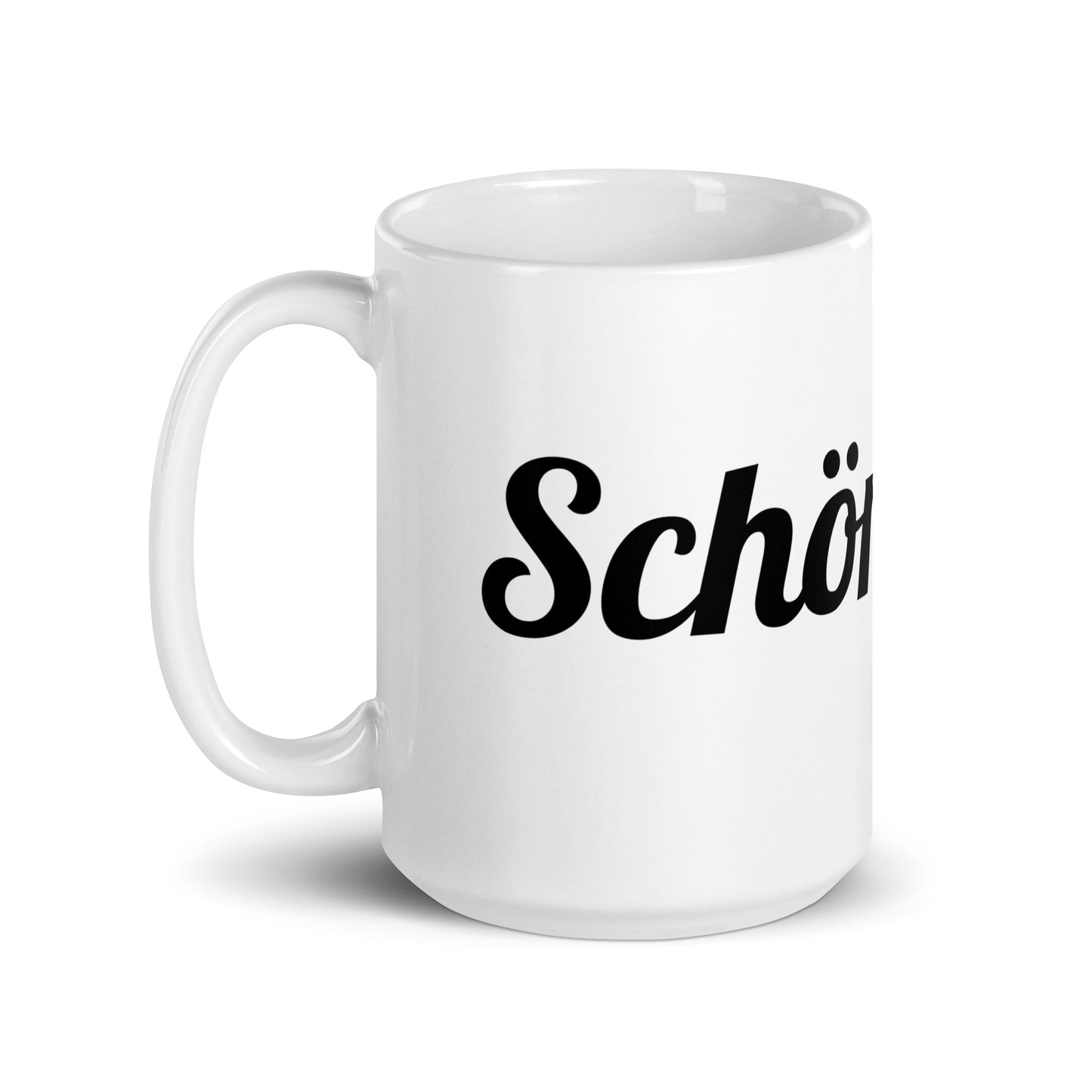 Schöneberg, weiße, glänzende Tasse